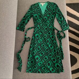 Diane Von Furstenberg Vintage Julian Wrap Dress
